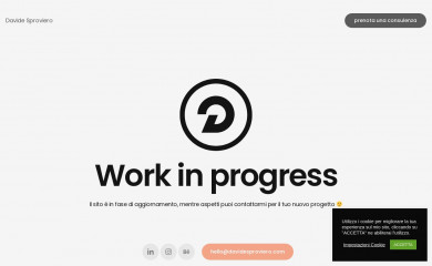 davidesproviero.com screenshot