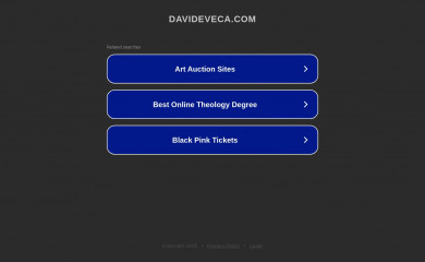 davideveca.com screenshot