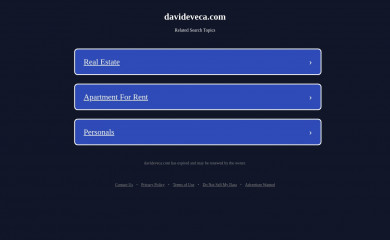 davideveca.com screenshot