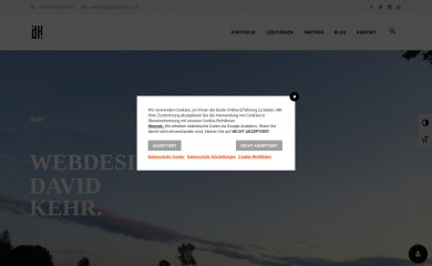 davidkehr.com screenshot
