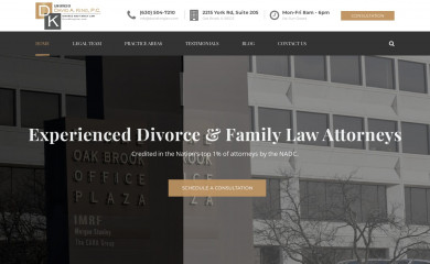 davidkinglaw.com screenshot