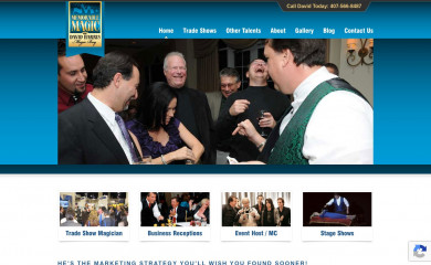 davidharrismagic.com screenshot