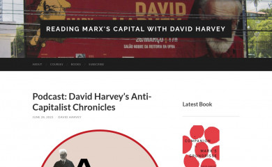 davidharvey.org screenshot