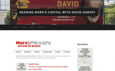 davidharvey.org screenshot
