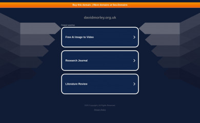 davidmorley.org.uk screenshot