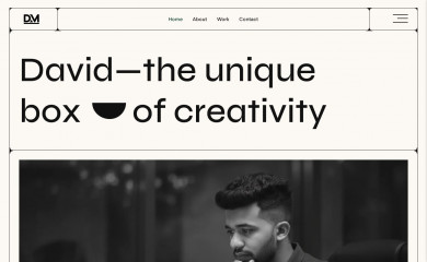 davidmathew.com screenshot