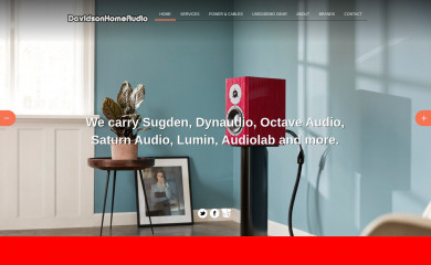 davidsonhomeaudio.com screenshot