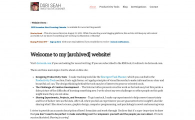 davidseah.com screenshot