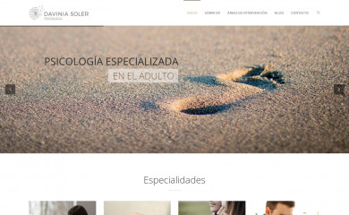 daviniasolerpsicologa.es screenshot