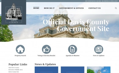daviscountyiowa.gov screenshot