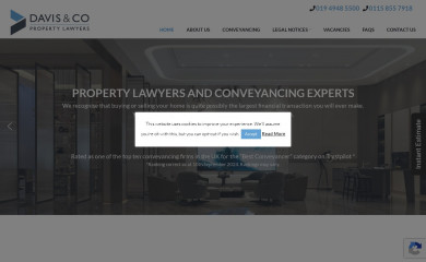 davisandcopl.co.uk screenshot