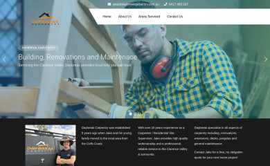daybreakcarpentry.com.au screenshot
