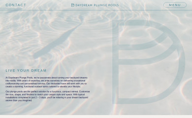 daydreamplungepools.com.au screenshot