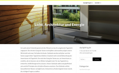 daylighting.de screenshot