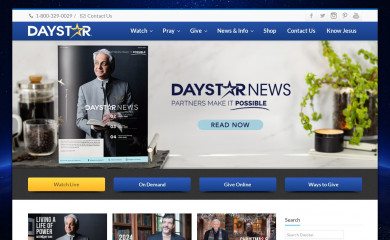 daystar.com screenshot