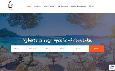 dbctravel.sk screenshot