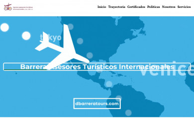 dbarreratours.com screenshot