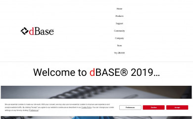 dbase.com screenshot