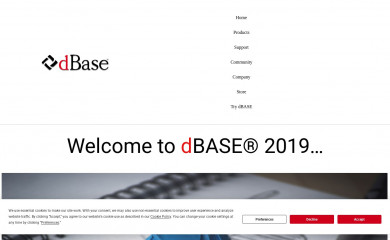 dbase.com screenshot