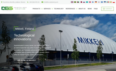 dbs-engineering.com screenshot