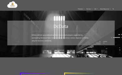 dcdata.co.za screenshot