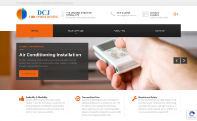 dcjair.com.au screenshot