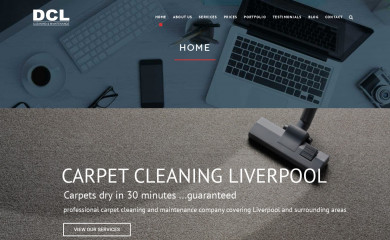 dclcarpetcleaningliverpool.co.uk screenshot
