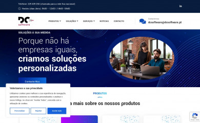 dcsoftware.pt screenshot