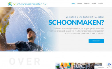 dcschoonmaakdiensten.nl screenshot
