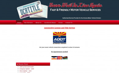 dcrtitles.com screenshot