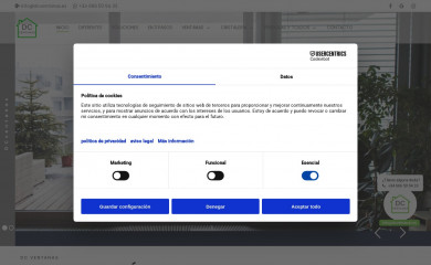 dcventanas.es screenshot
