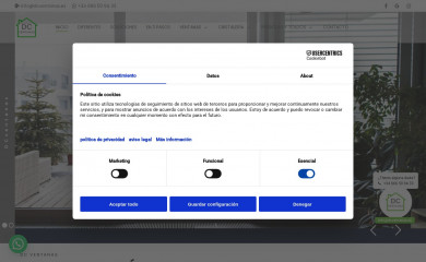 dcventanas.es screenshot