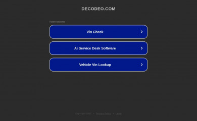 decodeo.com screenshot