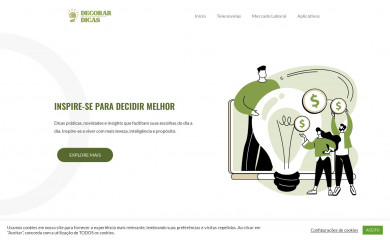 decorardicas.com.br screenshot
