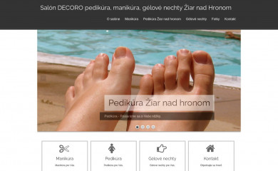 decoro.sk screenshot