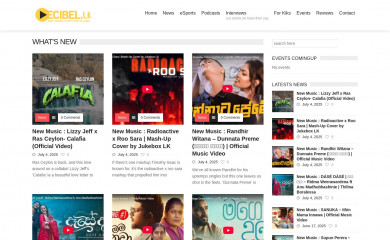 decibel.lk screenshot