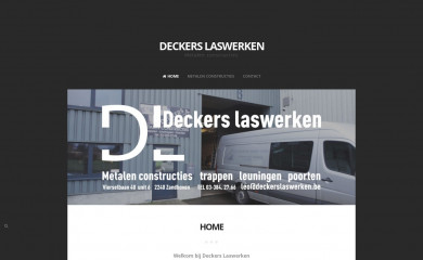 deckerslaswerken.be screenshot