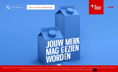 decreatieveafdeling.nl screenshot