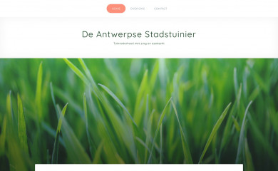 deantwerpsestadstuinier.be screenshot