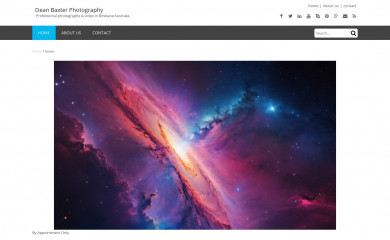 deanbaxterphotography.com.au screenshot