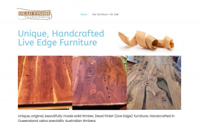 deadfinishfurniturefactory.com screenshot