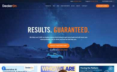 dealeron.com screenshot