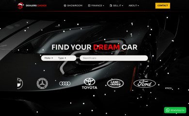 dealerschoice.co.za screenshot