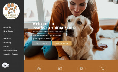 dearbornanimalclinic.net screenshot