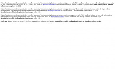 debarge.com.au screenshot