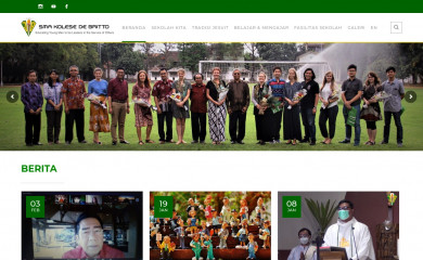 debritto.sch.id screenshot