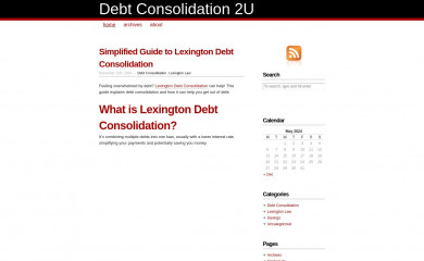 debt-consolidation-2u.com screenshot