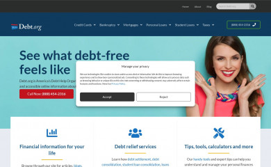 debt.org screenshot