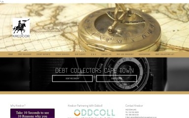 http://debtcollectorscapetown.co.za screenshot