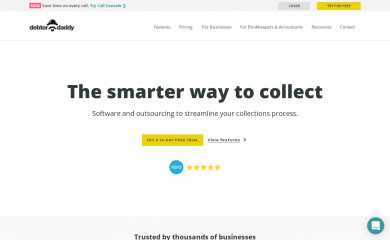 debtordaddy.com screenshot